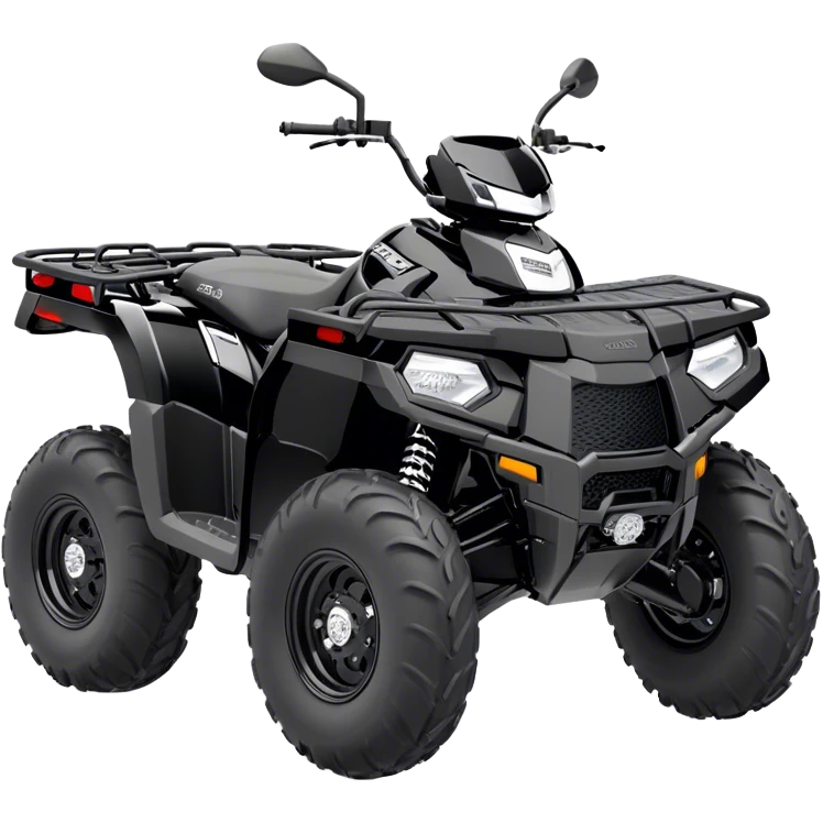 ATV - Polaris Sportsman 570 (Model Year: 2022) (Iconic colour: Black) emoji