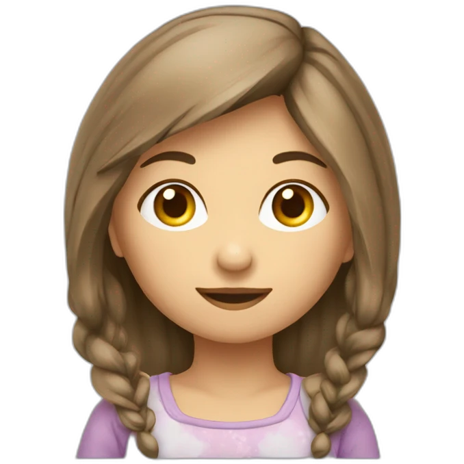 Geistermädchen mit Kapuze emoji