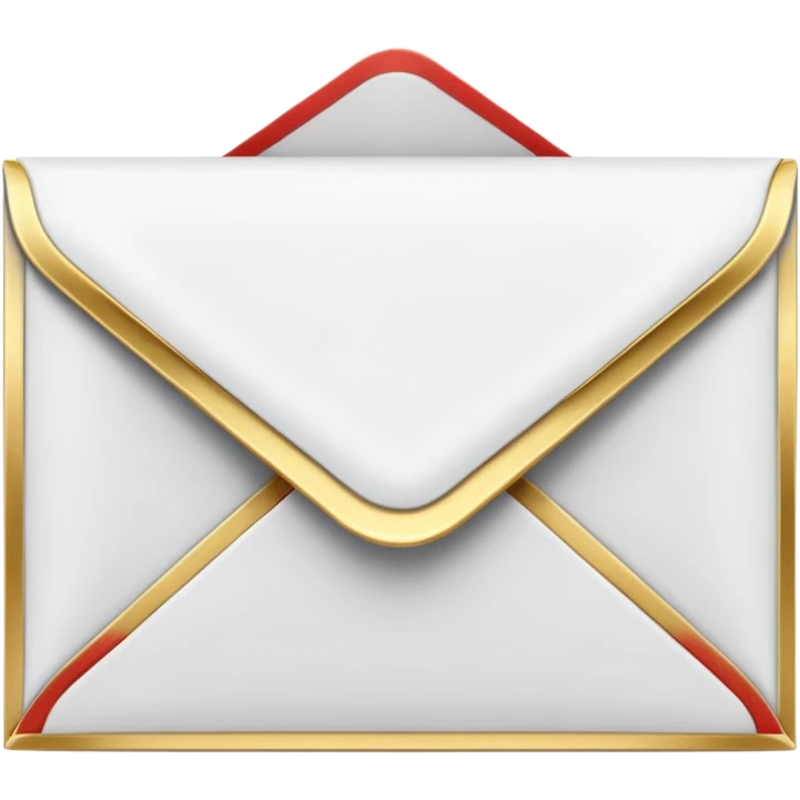 realistic wedding beautiful envelope emoji