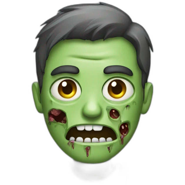 zombie hard worker emoji