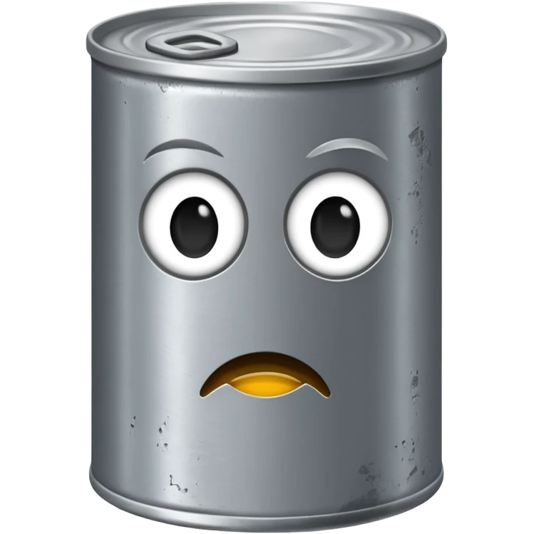 
expressionless tincan emoji