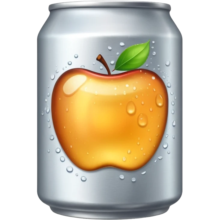 can of cider emoji