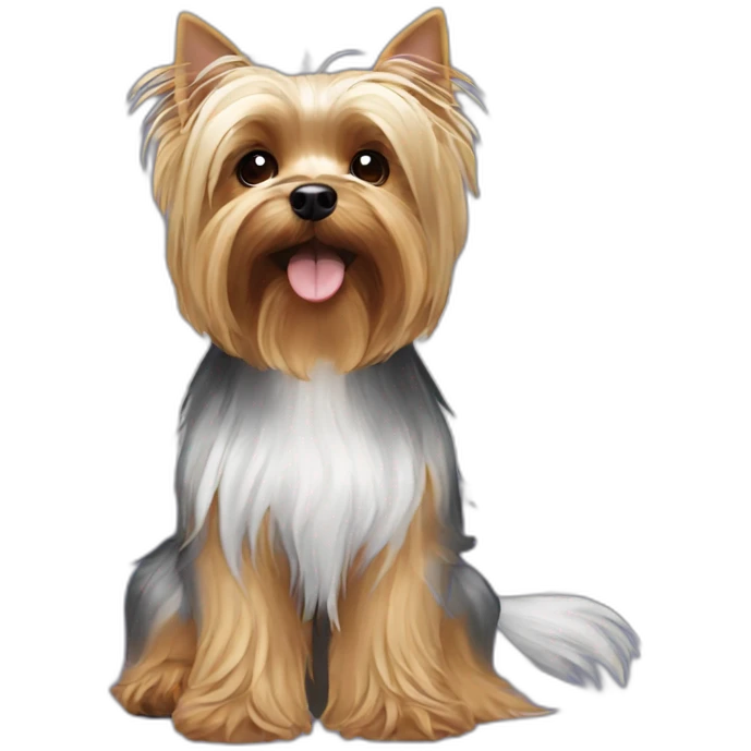 angel Yorkshire Terrier emoji