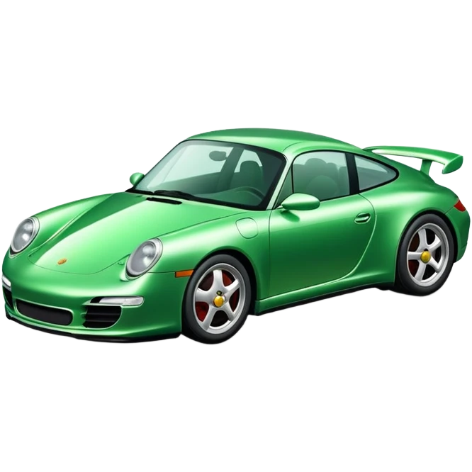 Green Porsche emoji