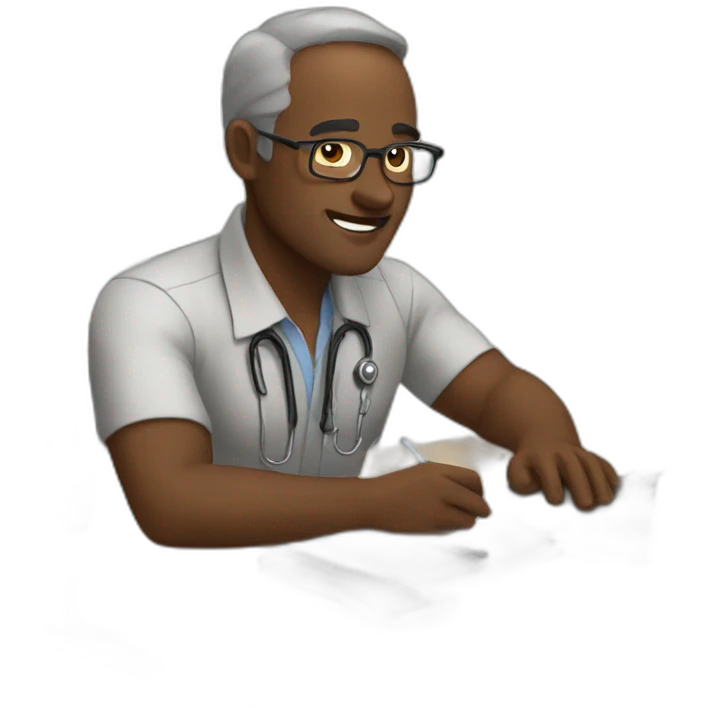 Papa au travail emoji
