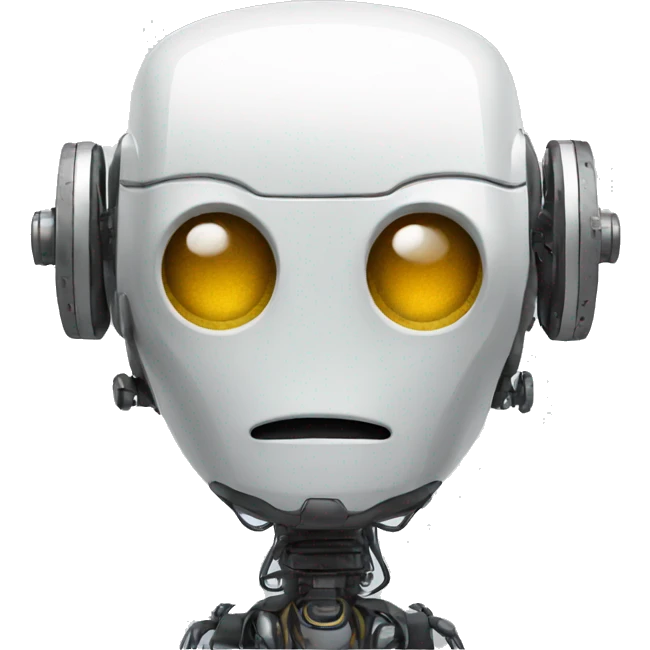 thinking robot emoji