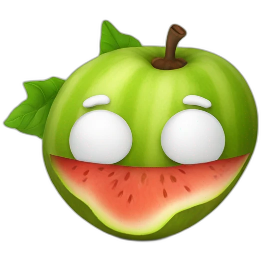 Juicy and stinky fruit emoji