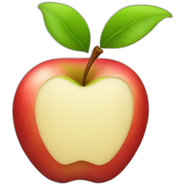 Apple logo emoji
