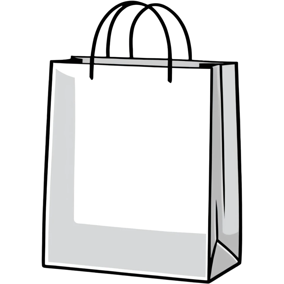 cute shopping bag  emoji