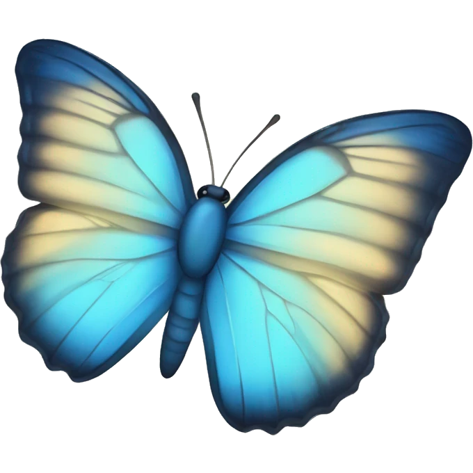 Blue Butterfly emoji
