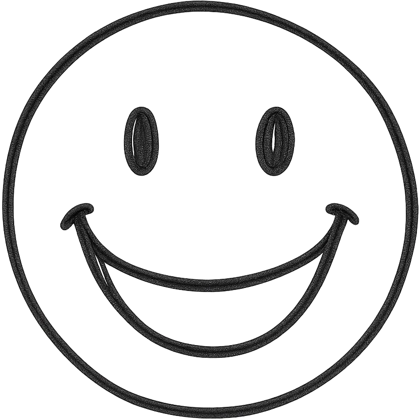 very happy face emoji