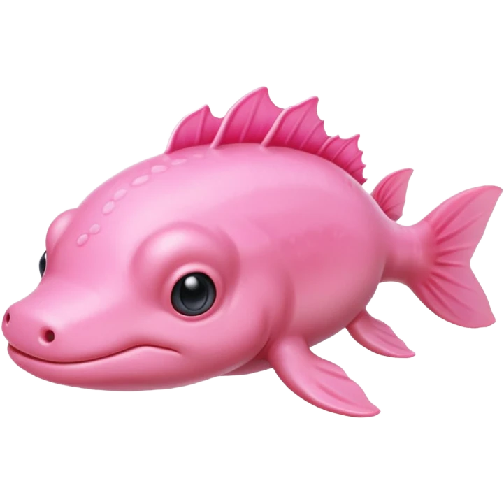 Ajolote rosa emoji