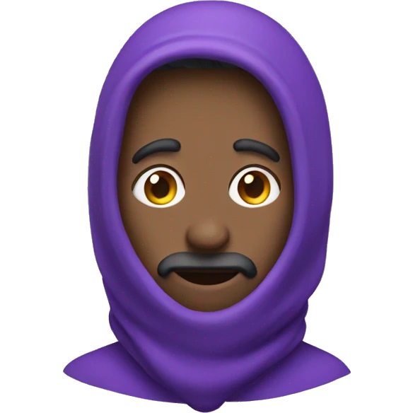Purple guy emoji