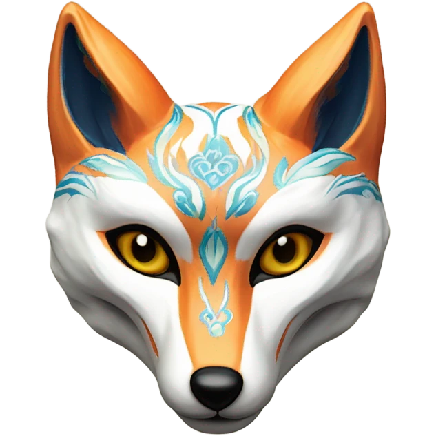 kitsune mask emoji