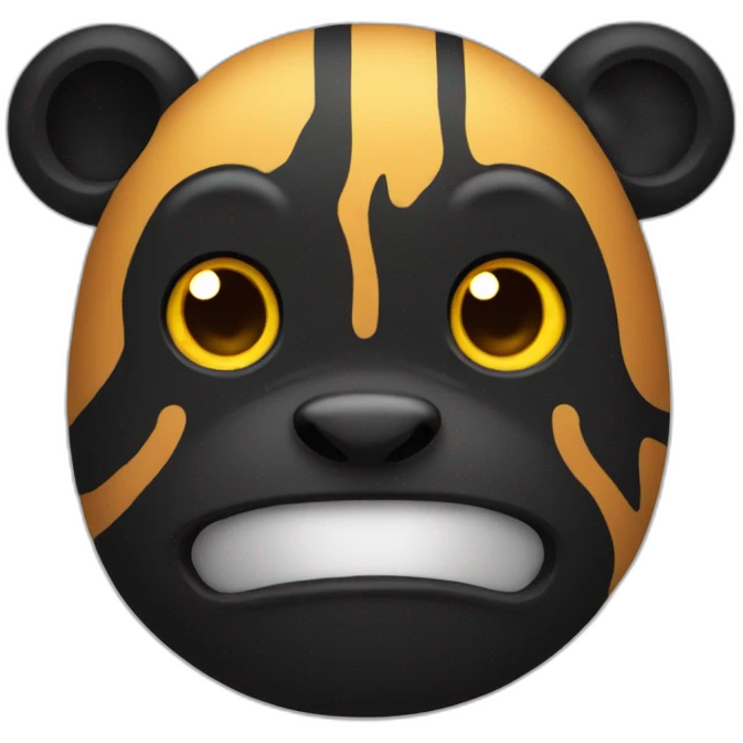 black thonking emoji