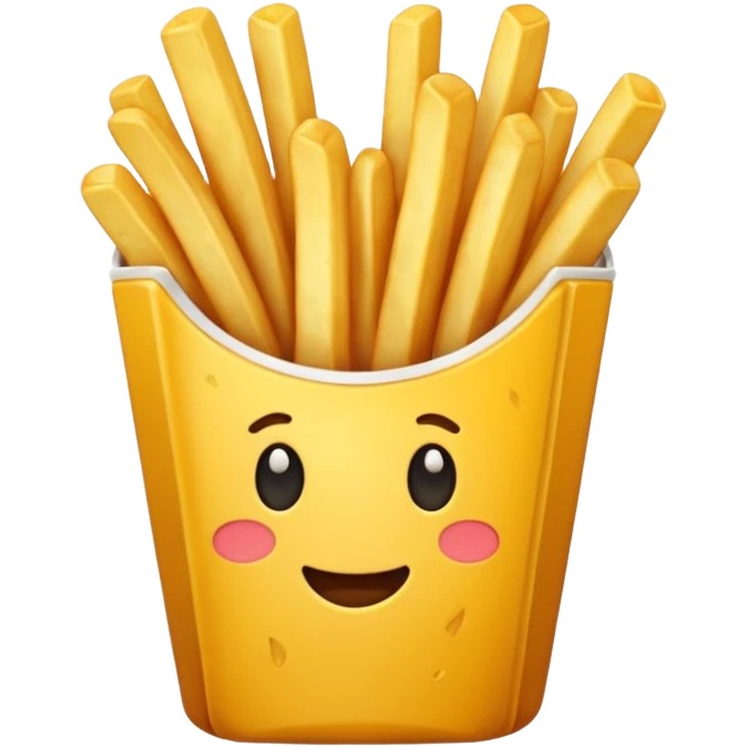 french fries emoji
