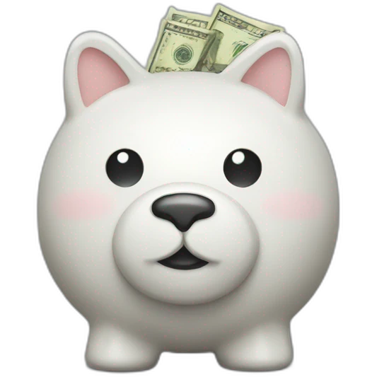 Money bank emoji