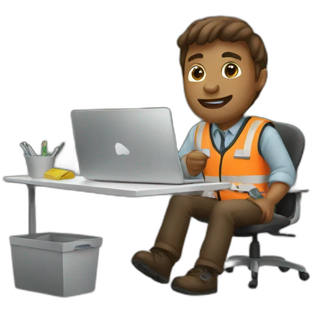 Working outside emoji