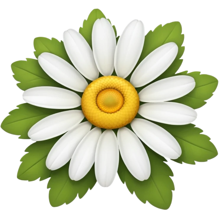 Cute simple Daisy emoji