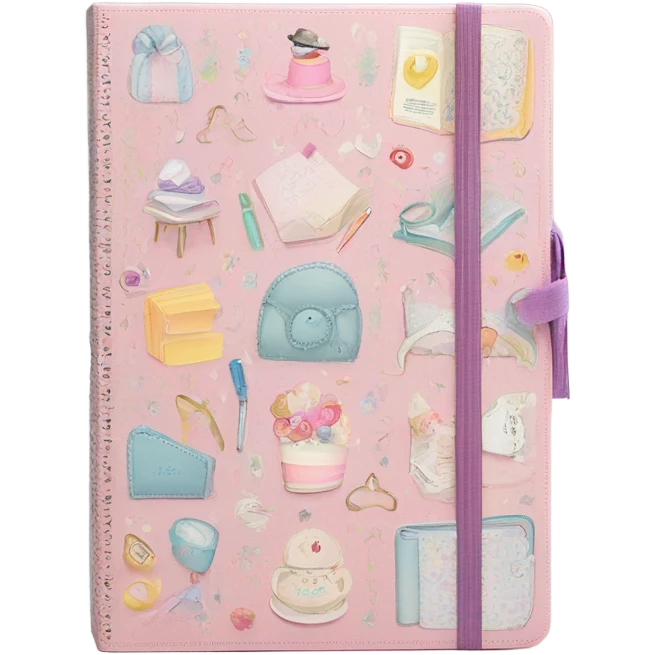 coquette journal emoji