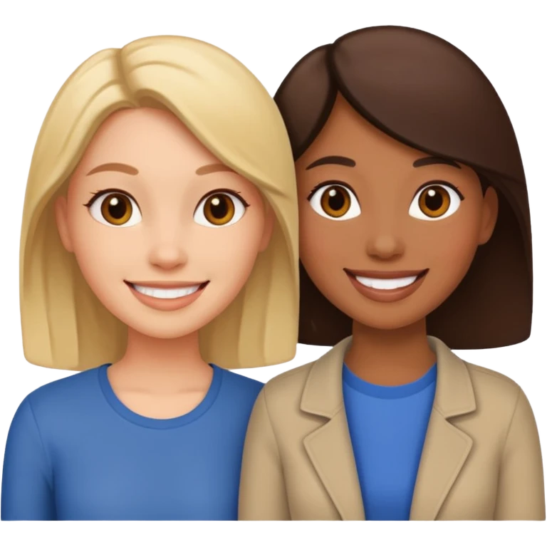 2 amiche emoji