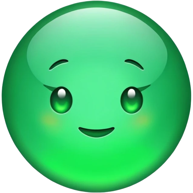 Yeşil emoji