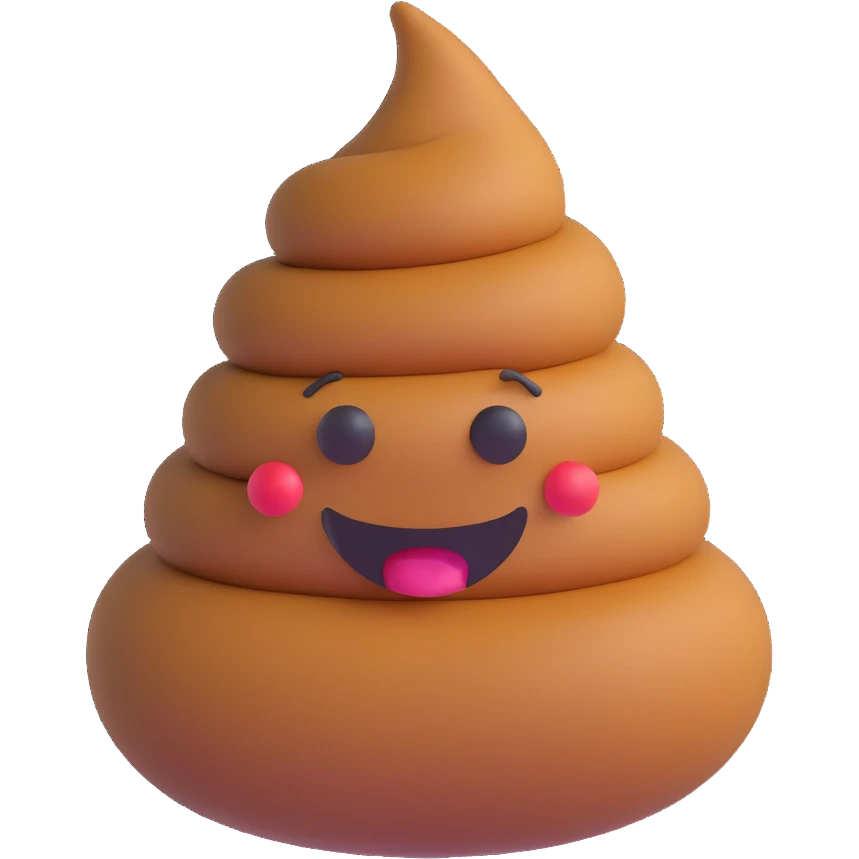 poop 3d emoji emoji