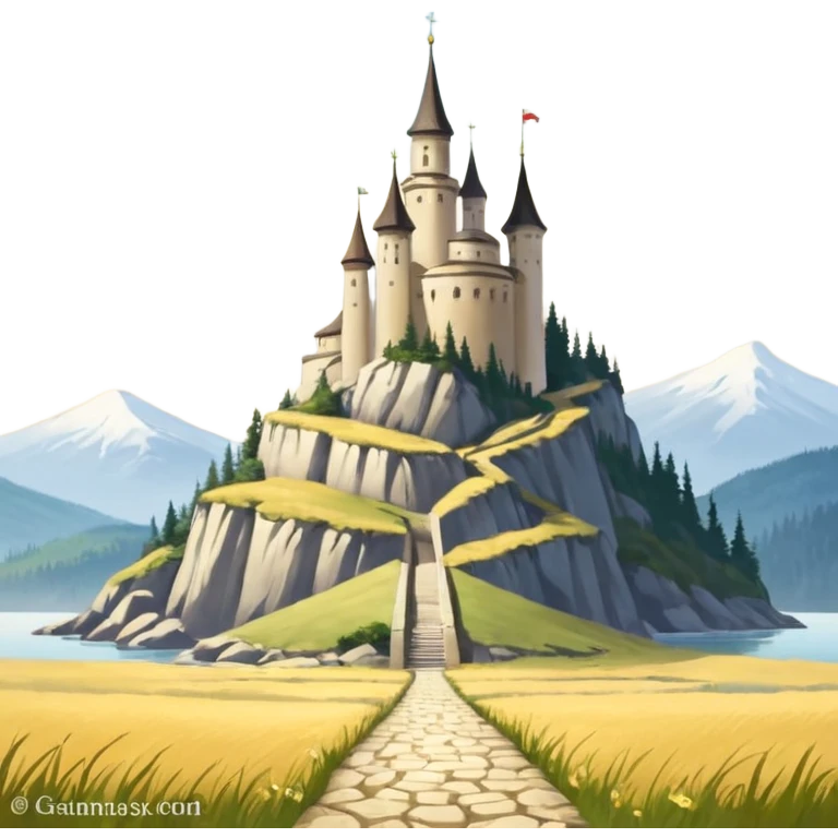 Смешной зверёк, сделанный из шерсти, с большими круглыми глазами, большими мохнаиыми ушами, пузатенький, на кривых волосатых ножках, в волосатых ручках авоська с апельсинами. emoji