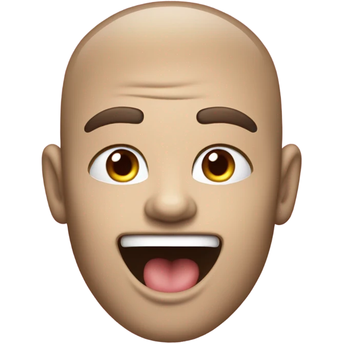 Cool face mewing emoji