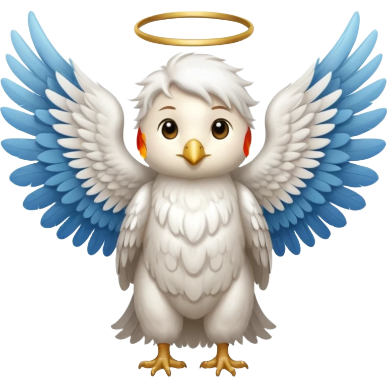 un animal ange de mongolie emoji