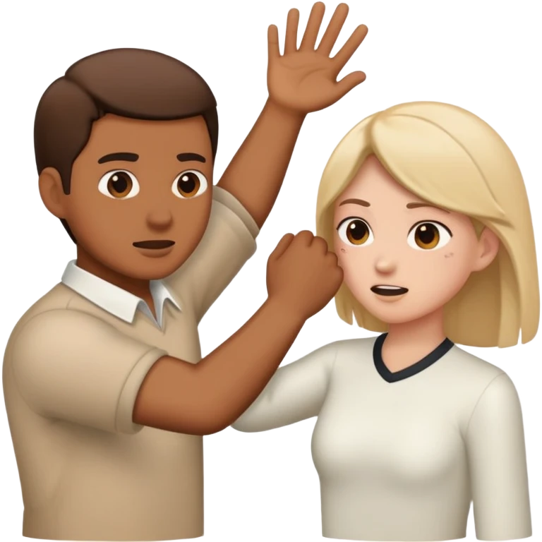 Slapping someone  emoji