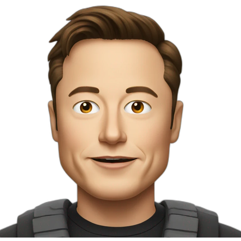 Elon Musk emoji