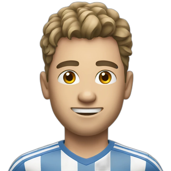 Guy playing fifa emoji