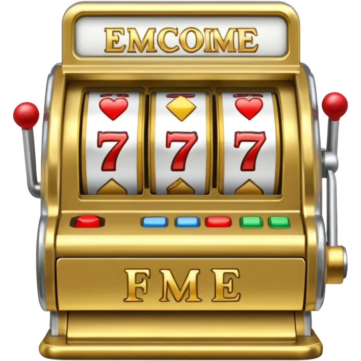 Slot machine, macau, thailand, rotate a bit emoji