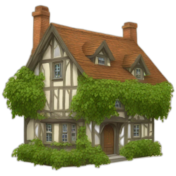 the old ivy house emoji