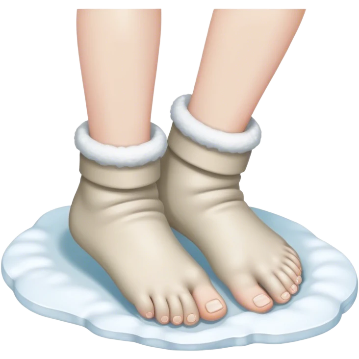 It creates an image of a person with cold hands and feet in winter, so I hope you can make the whole body come out. emoji