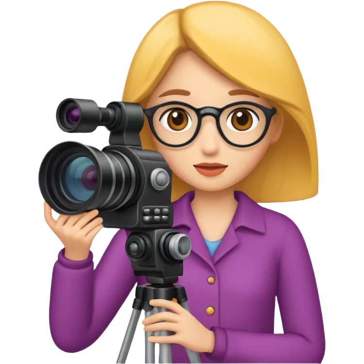 woman making film emoji
