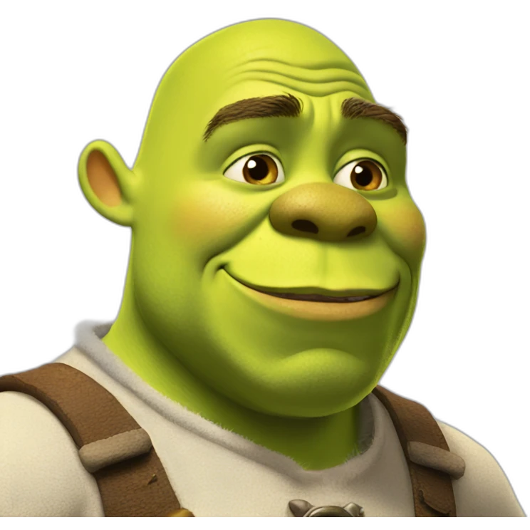 Shrek's kiss emoji