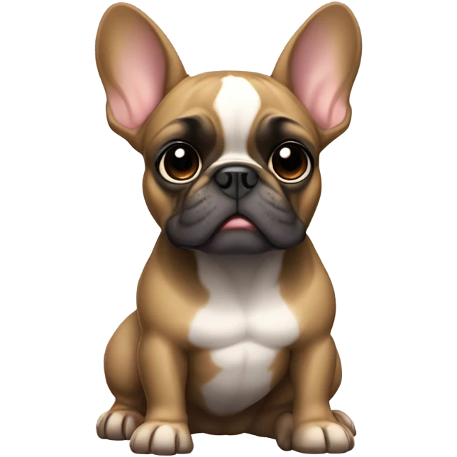 French bulldog emoji
