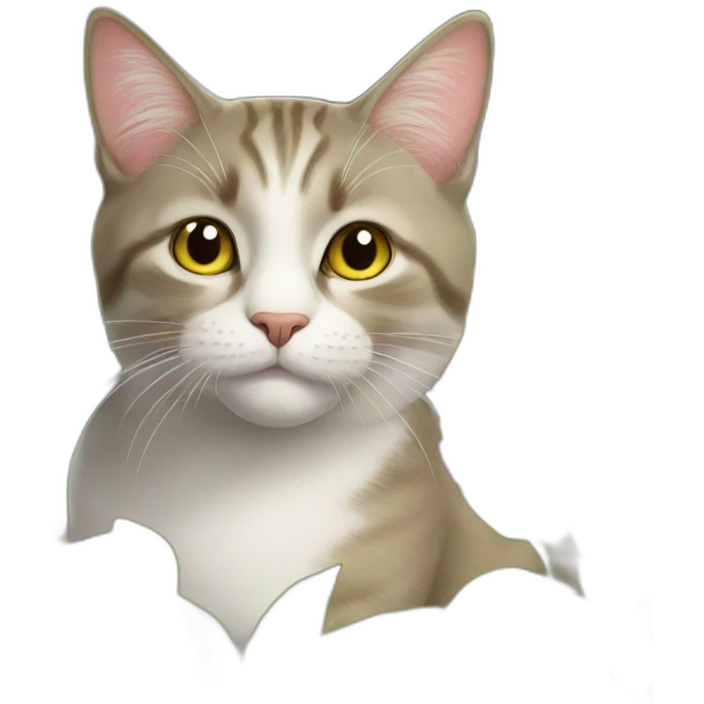 cat in garden emoji