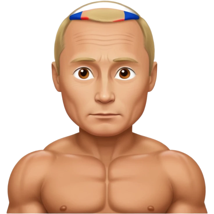 Muscular Putin emoji