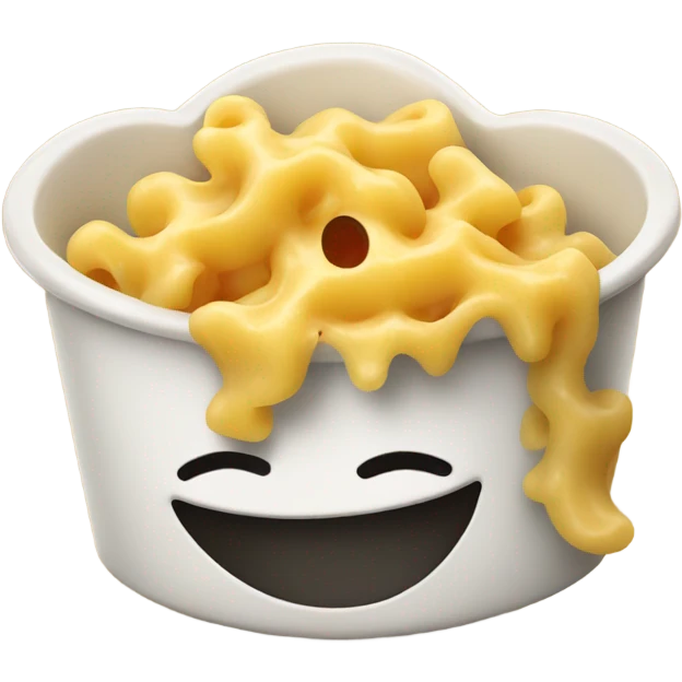 mac and cheese laughing  emoji