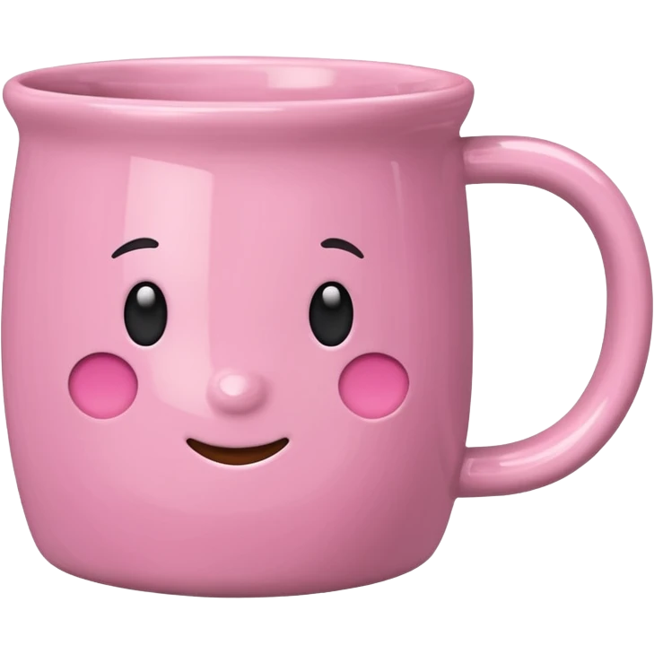 pink mug emoji
