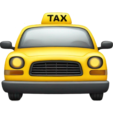 taxi emoji