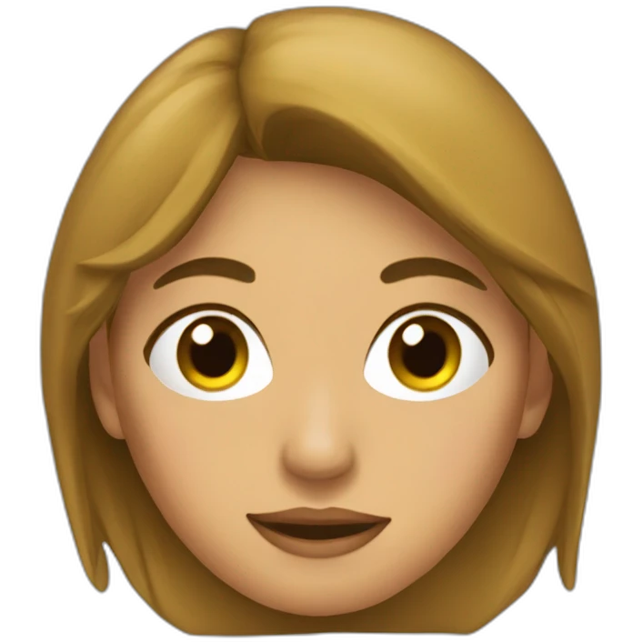 Mujer peliroja emoji