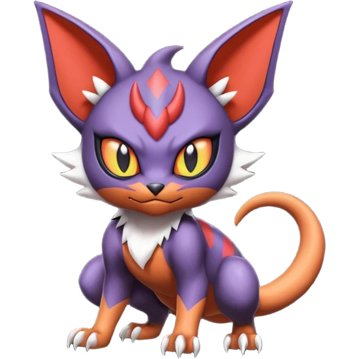 Noivern-Noibat-Torracat-Litten-fusion emoji