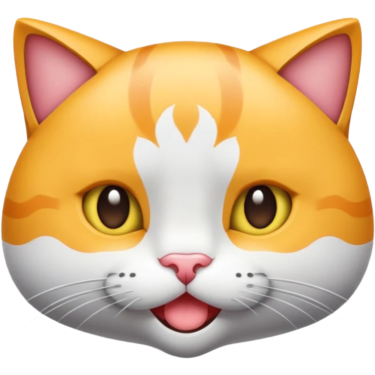 Рыжий котёнок emoji