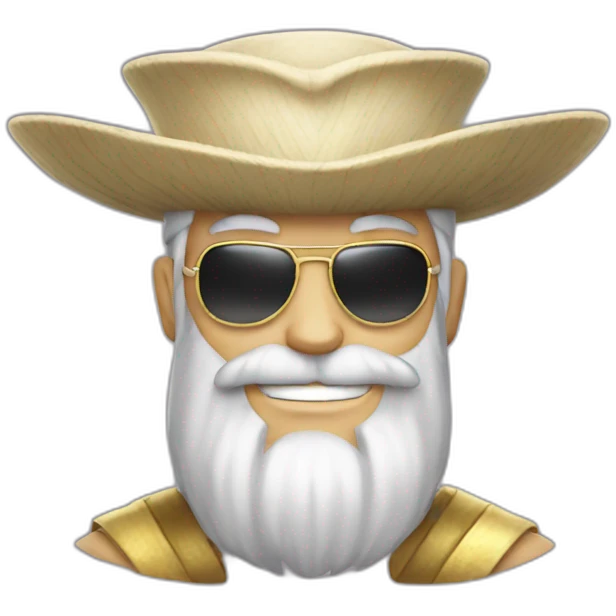 Whitebeard emoji