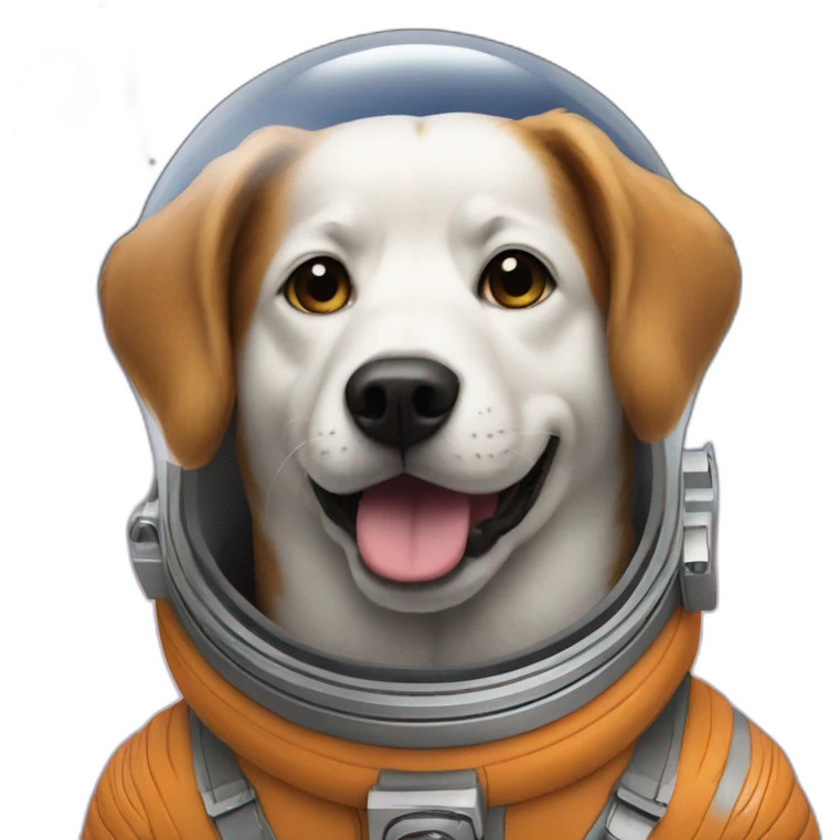 Space dog emoji
