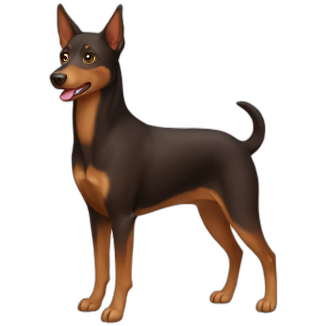 Brown Australian Kelpie emoji